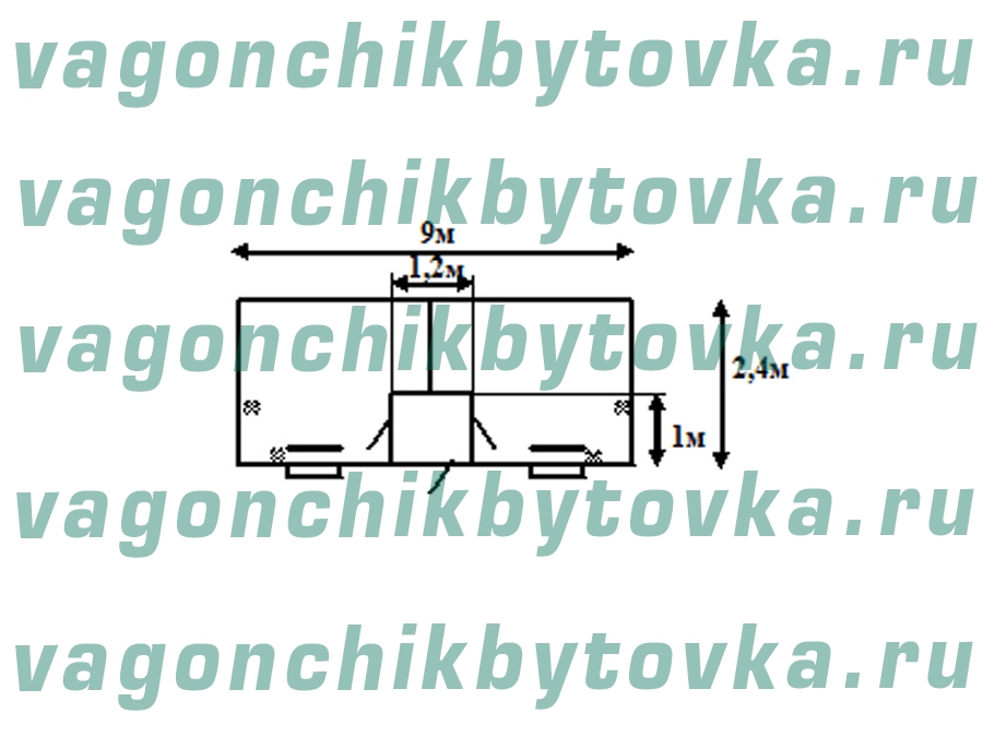 Офисный металлический БК 9м